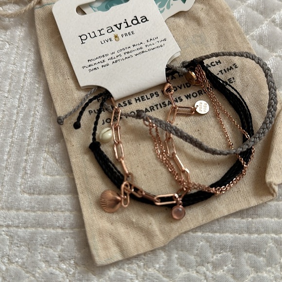 2/$30 NWT Pura Vida bracelet set - Picture 2 of 2